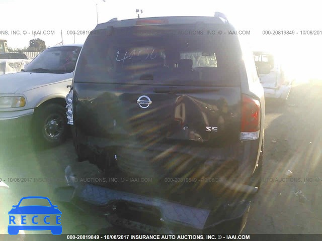 2006 Nissan Armada SE/LE 5N1AA08A06N716922 зображення 5