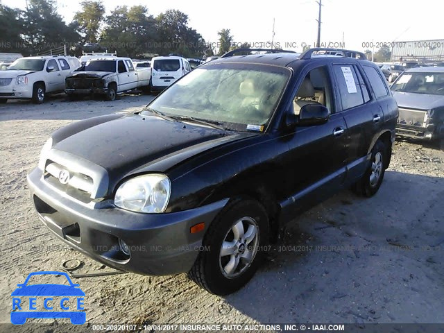 2006 Hyundai Santa Fe KM8SC73E76U098845 image 1