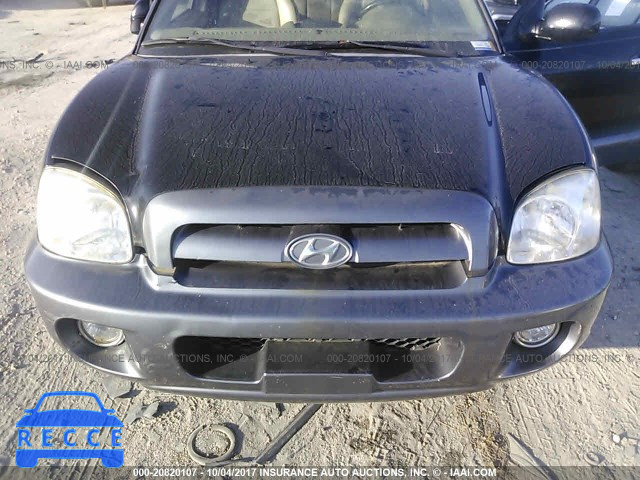 2006 Hyundai Santa Fe KM8SC73E76U098845 image 5