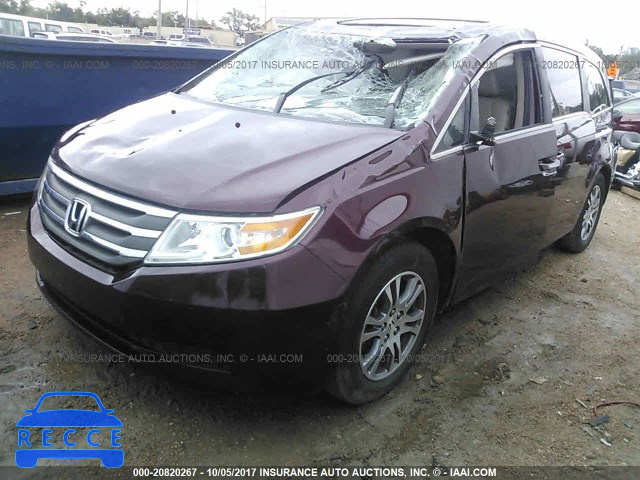 2013 Honda Odyssey EXL 5FNRL5H61DB064947 image 1