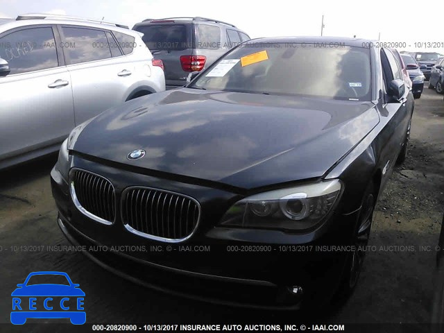 2011 BMW 750 I WBAKA8C54BCY37134 image 1