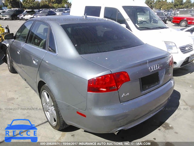 2008 Audi A4 WAUAH78E88A165769 image 2