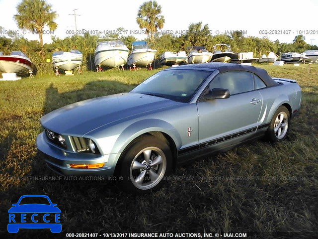 2007 Ford Mustang 1ZVHT84N175352478 image 1