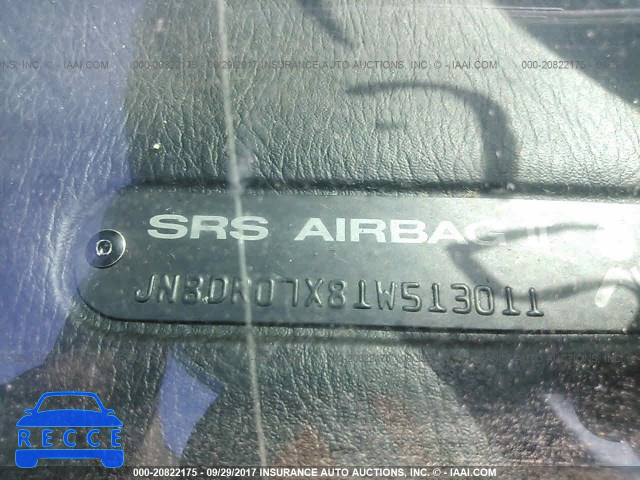 2001 Nissan Pathfinder JN8DR07X81W513011 зображення 8