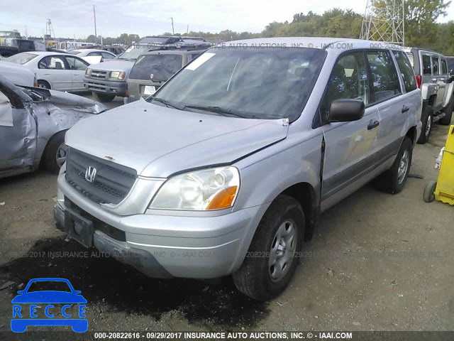 2004 Honda Pilot 2HKYF18174H596141 image 1