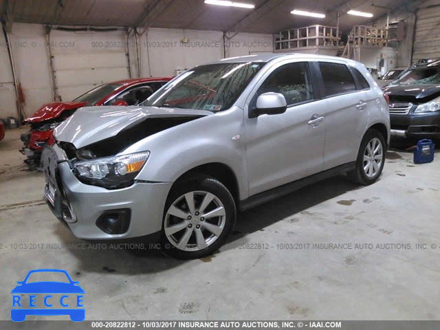 2014 Mitsubishi Outlander Sport 4A4AR3AU6EE010239 image 1