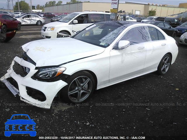 2016 Mercedes-benz C 300 4MATIC WDDWF4KB3GR165048 Bild 1