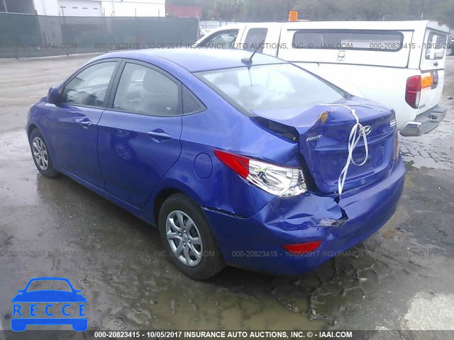 2014 Hyundai Accent KMHCT4AE6EU631580 image 2