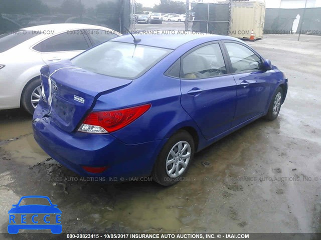 2014 Hyundai Accent KMHCT4AE6EU631580 image 3