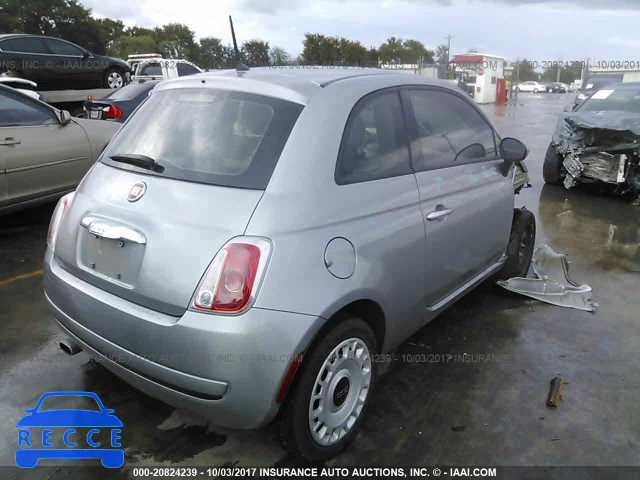 2015 Fiat 500 POP 3C3CFFAR5FT653290 зображення 3
