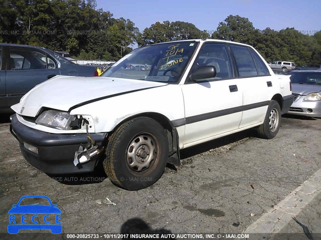 1991 Honda Civic DX JHMED3542MS011274 image 1