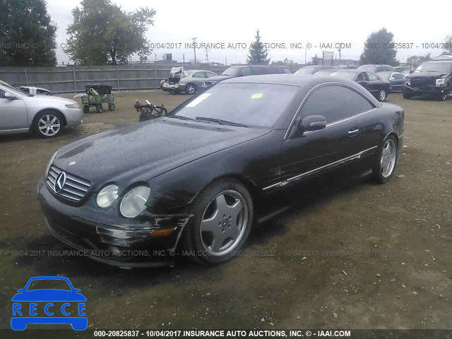 2002 Mercedes-benz CL WDBPJ73J22A026104 зображення 1