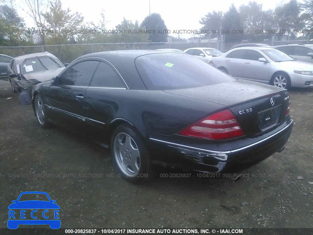 2002 Mercedes-benz CL WDBPJ73J22A026104 зображення 2