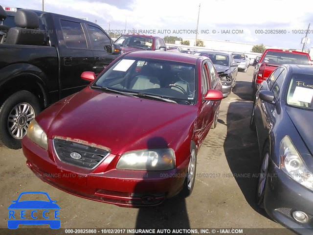 2004 Hyundai Elantra KMHDN46D04U779169 Bild 1