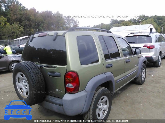 2004 Jeep Liberty 1J4GL48K14W275831 зображення 3