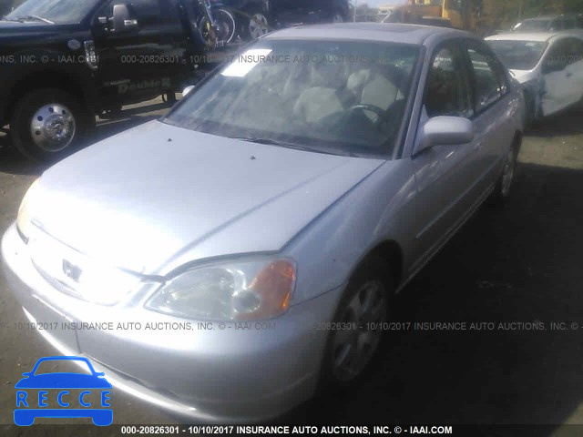 2001 HONDA CIVIC EX 1HGES26731L030675 зображення 1
