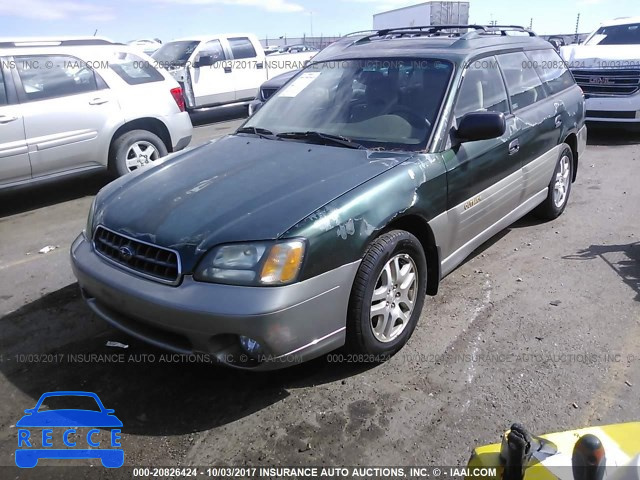 2002 Subaru Legacy OUTBACK 4S3BH665027655986 Bild 1