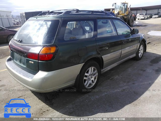 2002 Subaru Legacy OUTBACK 4S3BH665027655986 зображення 3