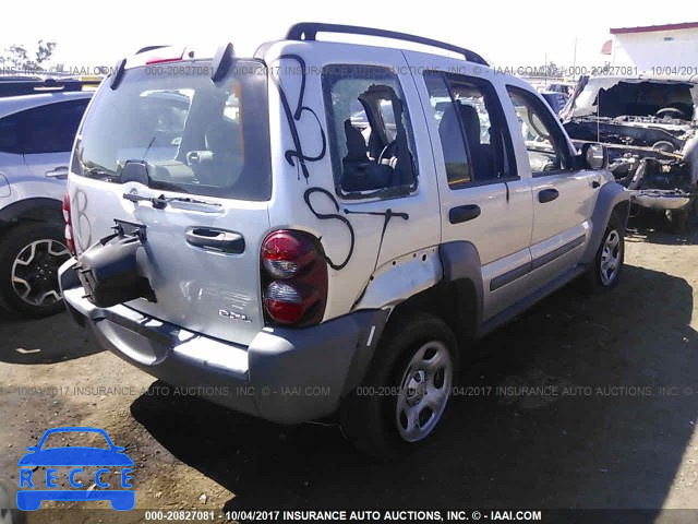 2005 Jeep Liberty SPORT 1J4GK48K15W669088 зображення 3