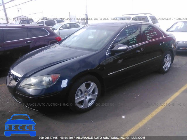 2005 Acura RL JH4KB16545C002446 зображення 1