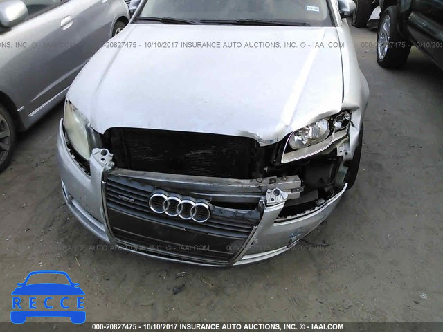 2006 Audi A4 2.0T QUATTRO WAUDF78E36A269215 image 5