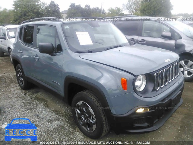 2017 JEEP RENEGADE SPORT ZACCJBAB0HPE54745 image 0