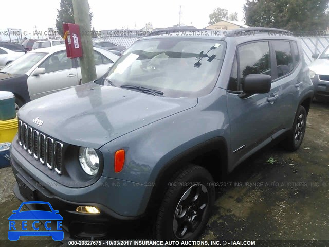 2017 JEEP RENEGADE SPORT ZACCJBAB0HPE54745 зображення 1