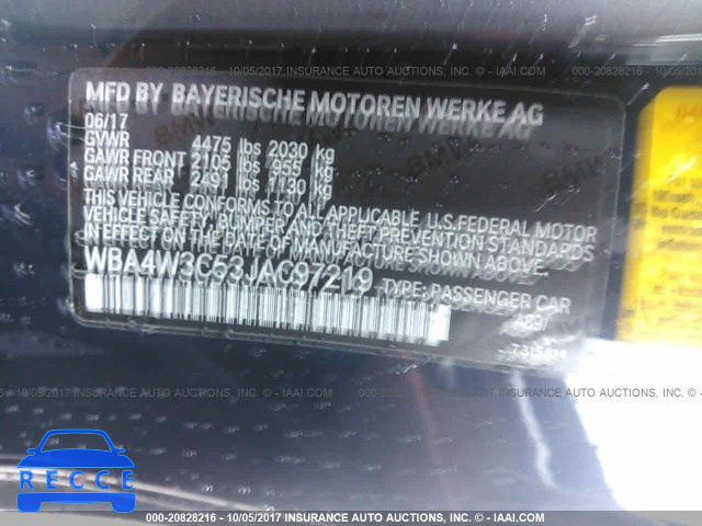 2018 BMW 430I WBA4W3C53JAC97219 image 8