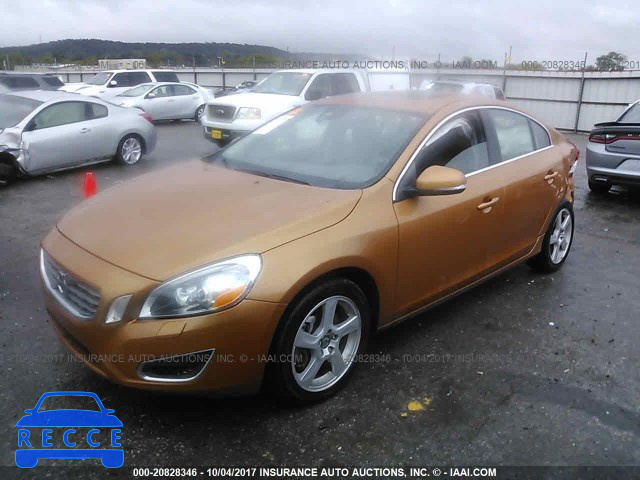 2012 Volvo S60 YV1622FS5C2035709 зображення 1