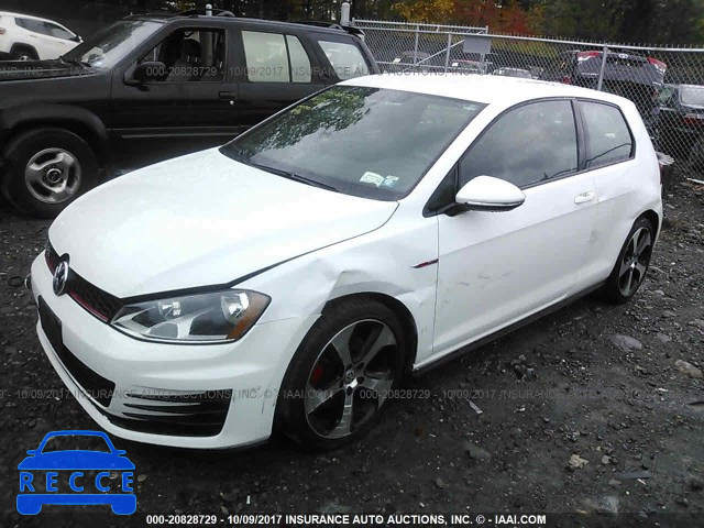 2016 Volkswagen GTI S/SE 3VWYT7AU8GM025625 зображення 1