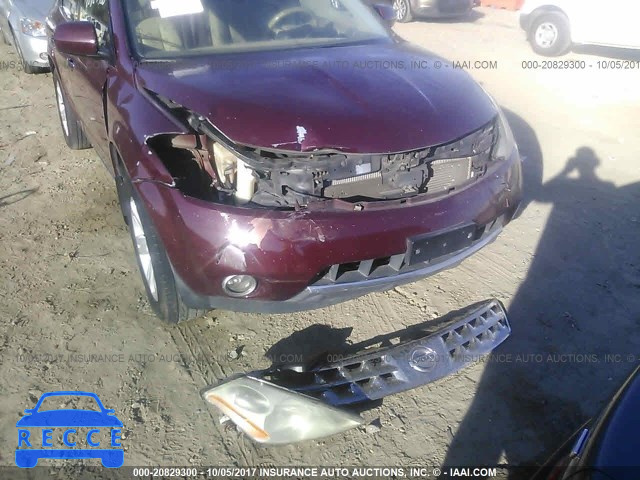 2006 Nissan Murano JN8AZ08W26W551592 image 5