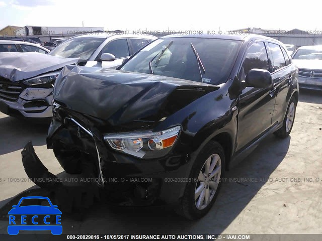 2014 Mitsubishi Outlander Sport ES 4A4AP3AU1EE011000 image 1