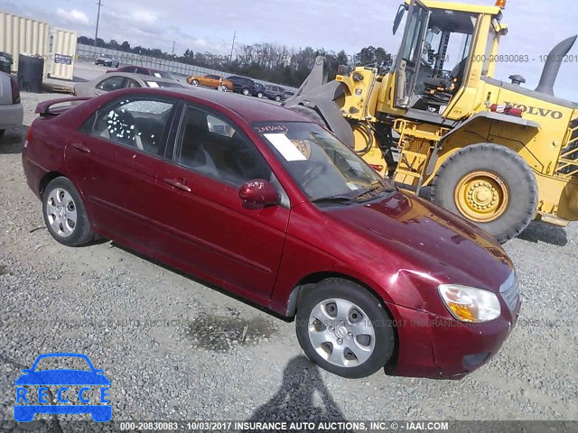 2008 KIA Spectra KNAFE121885516495 image 0