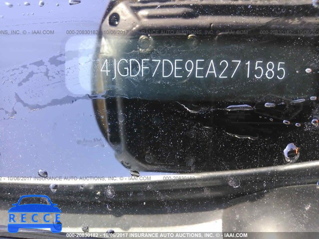 2014 Mercedes-benz GL 550 4MATIC 4JGDF7DE9EA271585 зображення 8