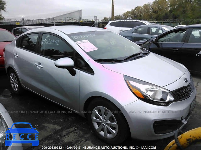 2015 KIA RIO LX KNADM4A3XF6460601 image 0