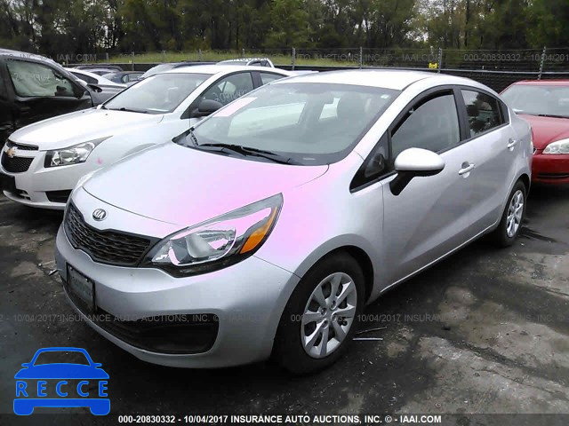 2015 KIA RIO LX KNADM4A3XF6460601 image 1