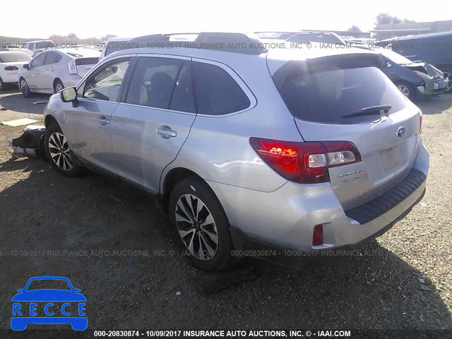 2016 Subaru Outback 3.6R LIMITED 4S4BSENC2G3247270 image 2