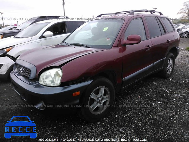 2004 Hyundai Santa Fe KM8SC13D24U607936 image 1