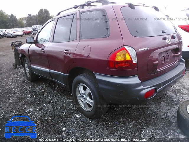 2004 Hyundai Santa Fe KM8SC13D24U607936 image 2