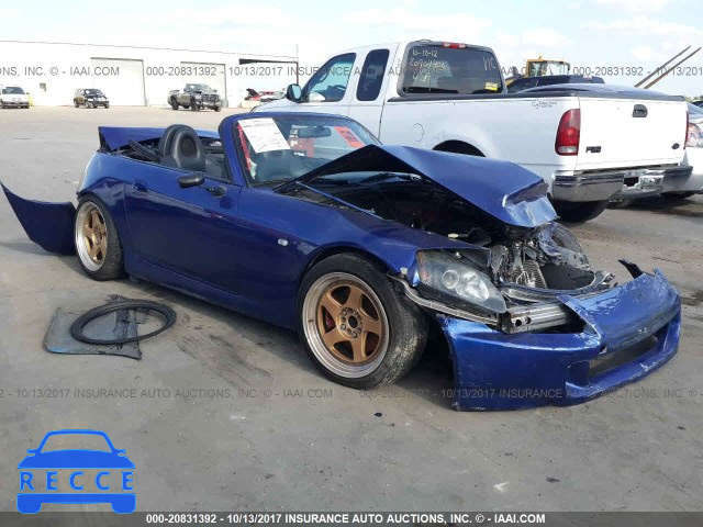 2001 Honda S2000 JHMAP11421T000572 image 0