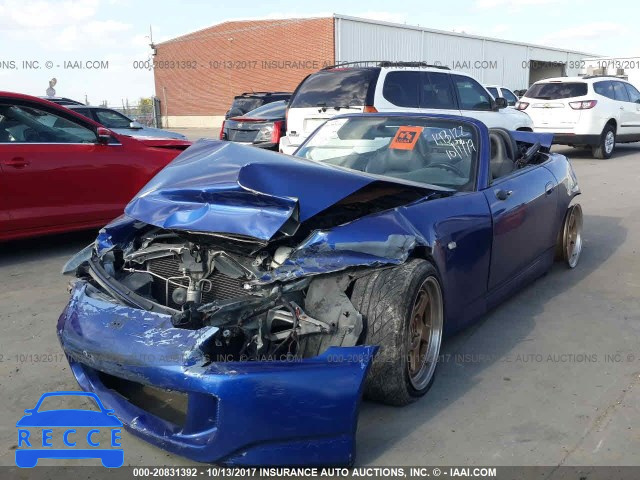 2001 Honda S2000 JHMAP11421T000572 image 1