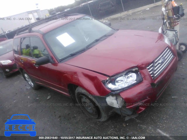 2008 SUBARU FORESTER 2.5X JF1SG63658H704964 image 0