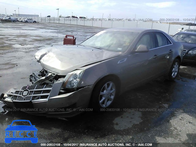 2008 Cadillac CTS 1G6DF577980130874 image 1