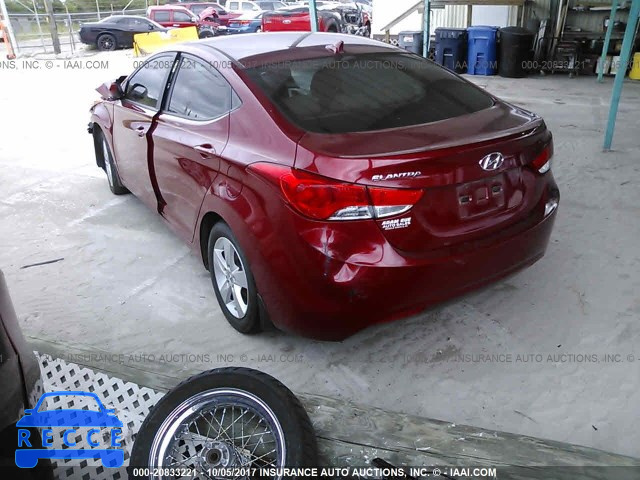 2012 Hyundai Elantra KMHDH4AE8CU371122 image 2