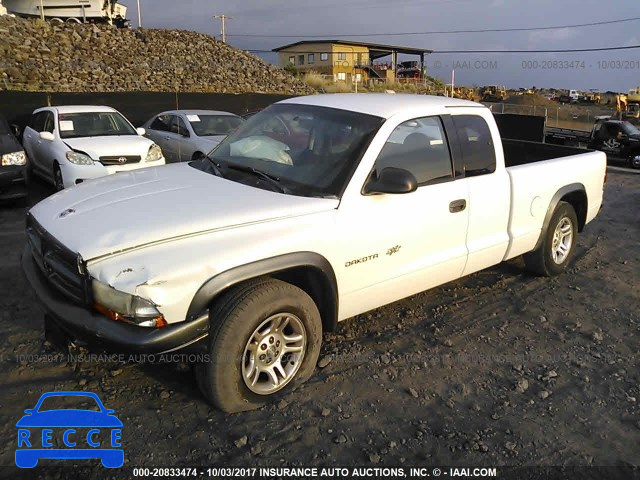2002 Dodge Dakota SXT 1B7GL12X72S527627 image 1