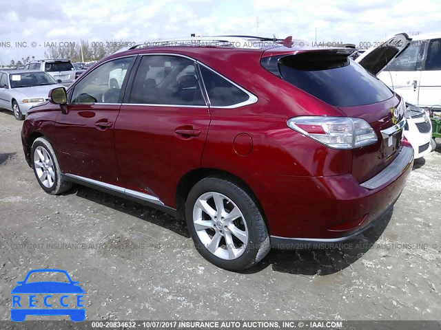 2011 Lexus RX 350 2T2ZK1BA7BC050380 image 2