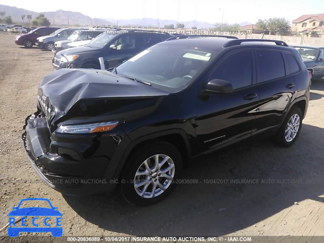 2017 JEEP CHEROKEE SPORT 1C4PJLAB6HW548056 image 1