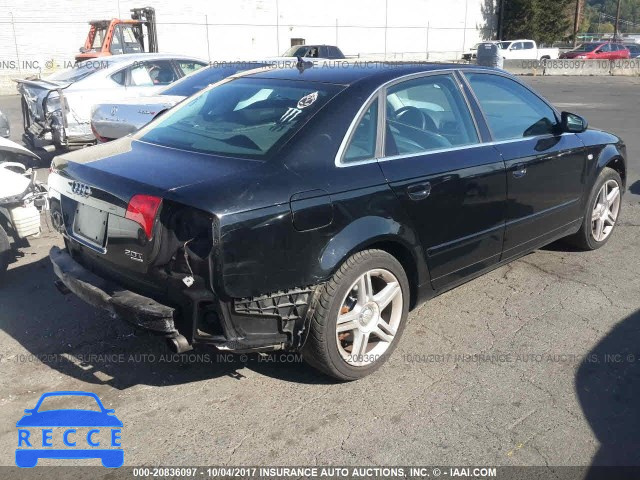 2007 Audi A4 WAUDF78E77A015055 зображення 3