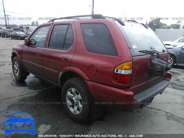 1999 Isuzu Rodeo S/LS/LSE 4S2CM58W4X4321277 зображення 2