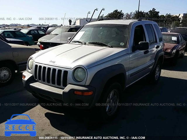 2002 Jeep Liberty 1J4GK48K82W129605 зображення 1